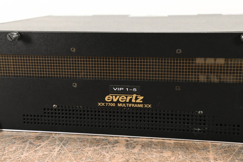 Evertz 7700FR-C MultiFrame Chassis CG00417