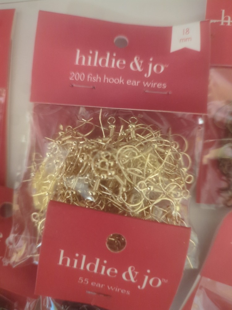 Hildie & Jo Fish Hook Ear Wires Lot