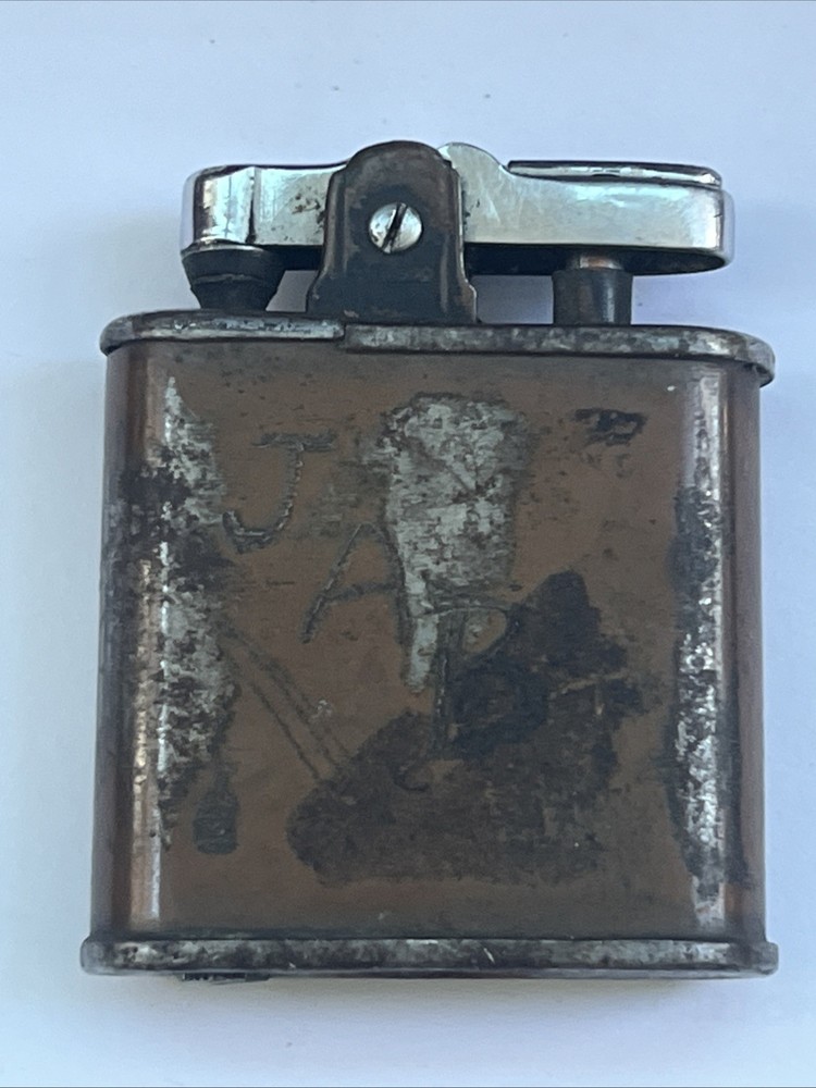 Ronson Lighter Marked 20th AAF and initials JAB Still Sparks (ESTATE MILITARA)