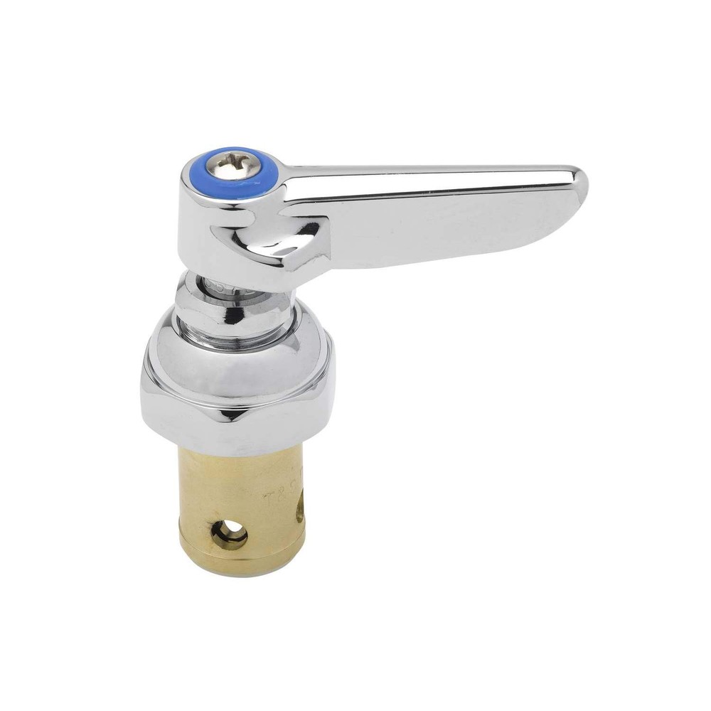 T&S Brass 002713-40 Spindle Assembly Cold Side Stem Replacement Blue Handle