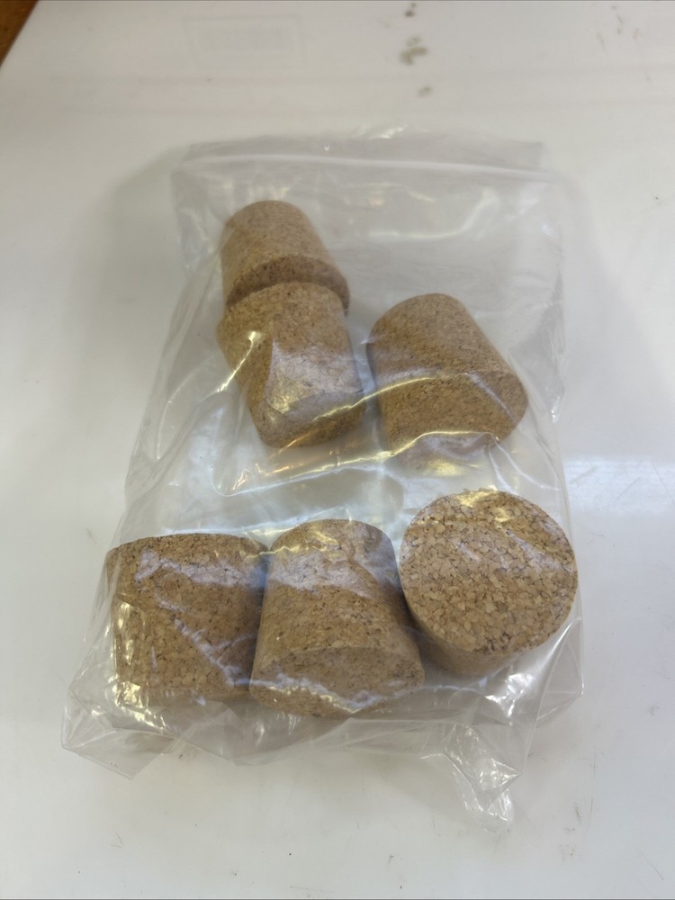 6 (New) Corks Bud Vase