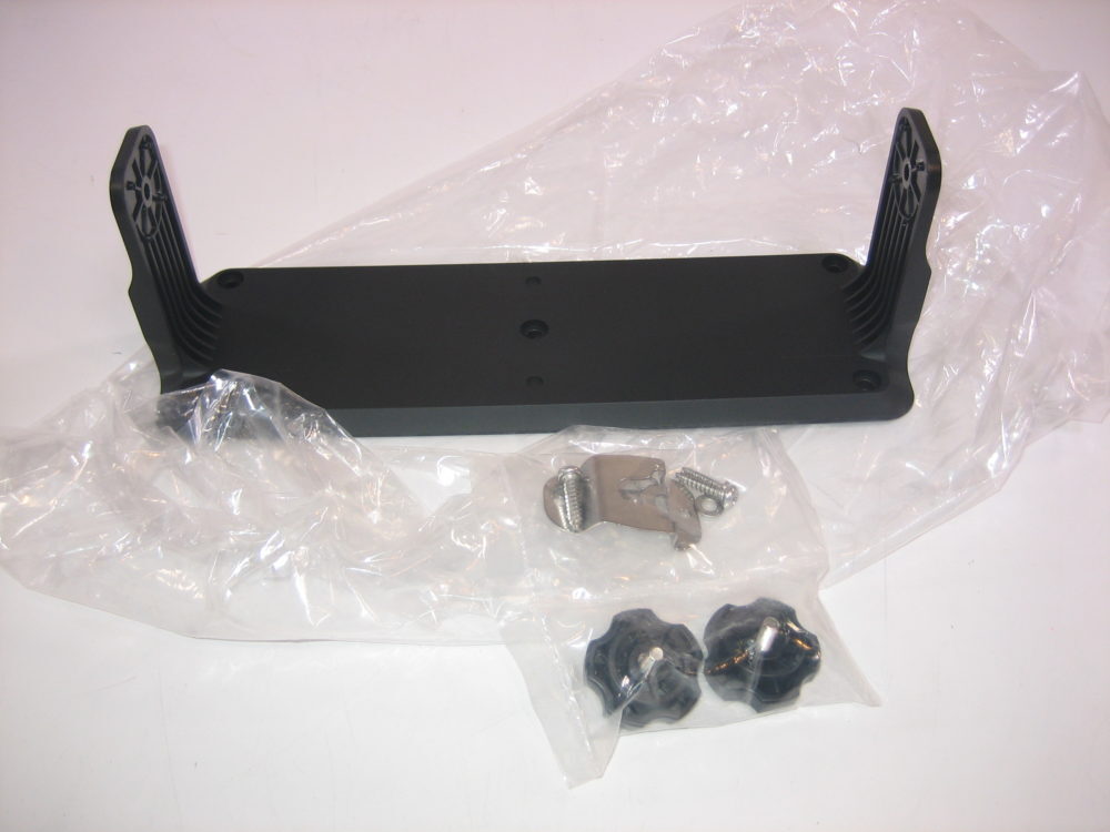 Icom IC-M605 VHF *NEW* Mounting Mount Bracket w/ Knobs & Mic Clip