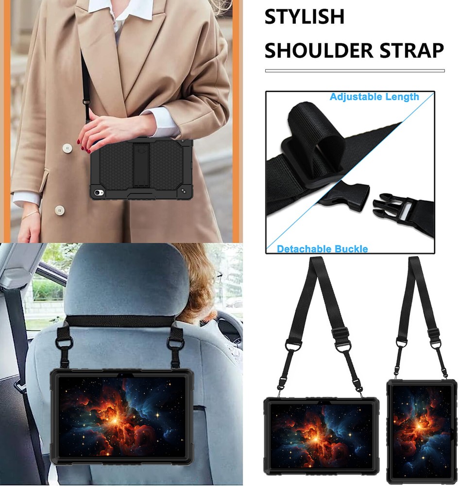 Case for VORTEX T10M PRO+ Tablet/VORTEX T10M PRO PLUS Tablet Kids Case Cover