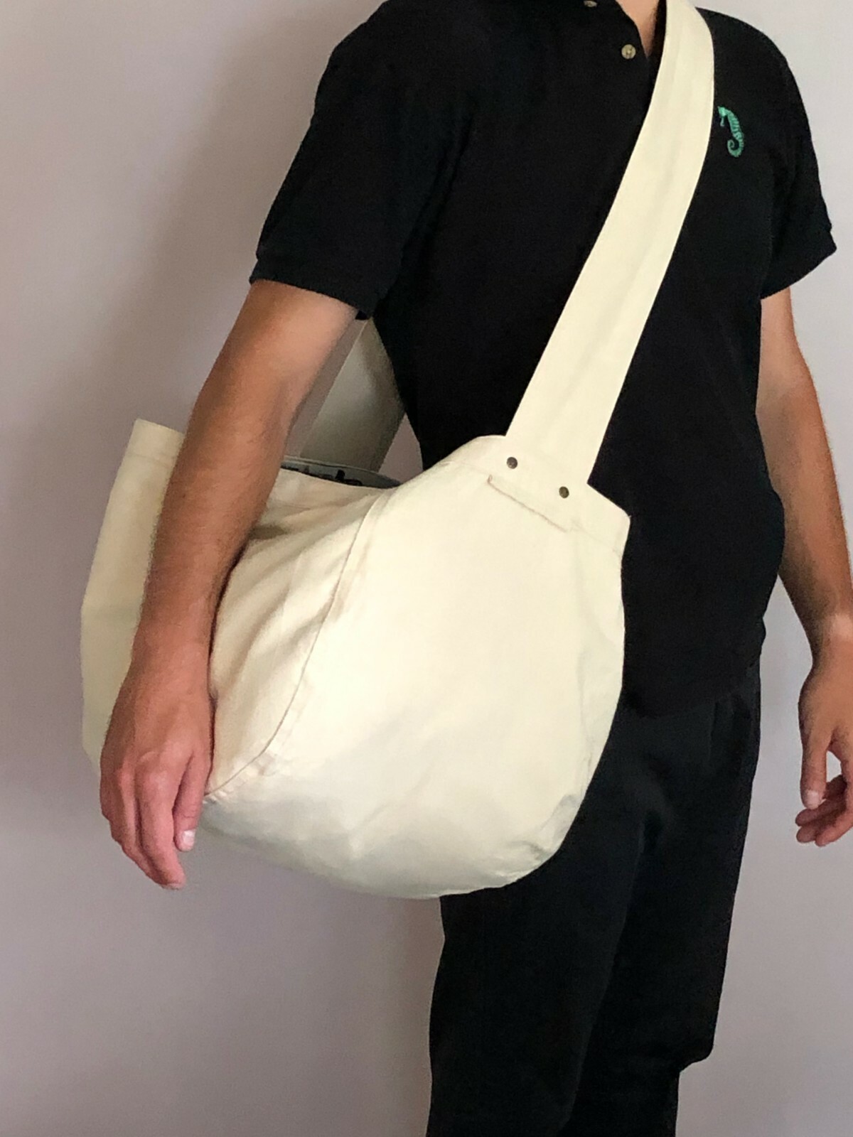 CANVAS NEWSPAPER CARRIER MESSENGER MAIL BAG NEW BIG!