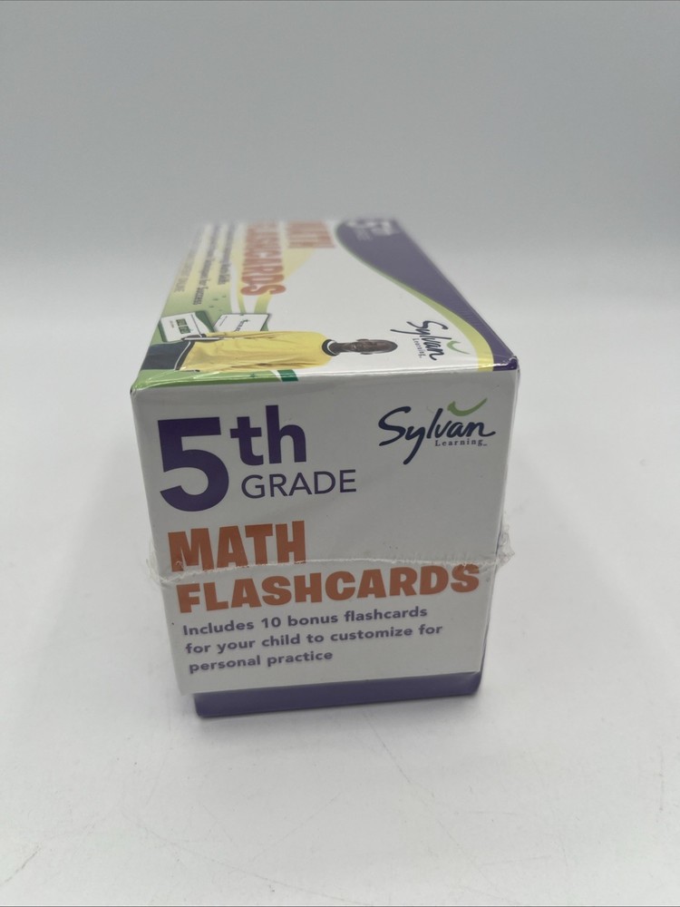 5th Grade Math Flashcards Sylvan Learning 240 Flashcards