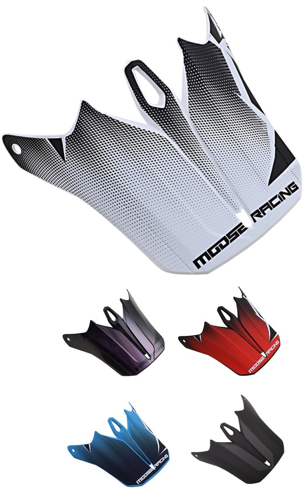 Moose F.I Helmet Replacement Visor/Peak
