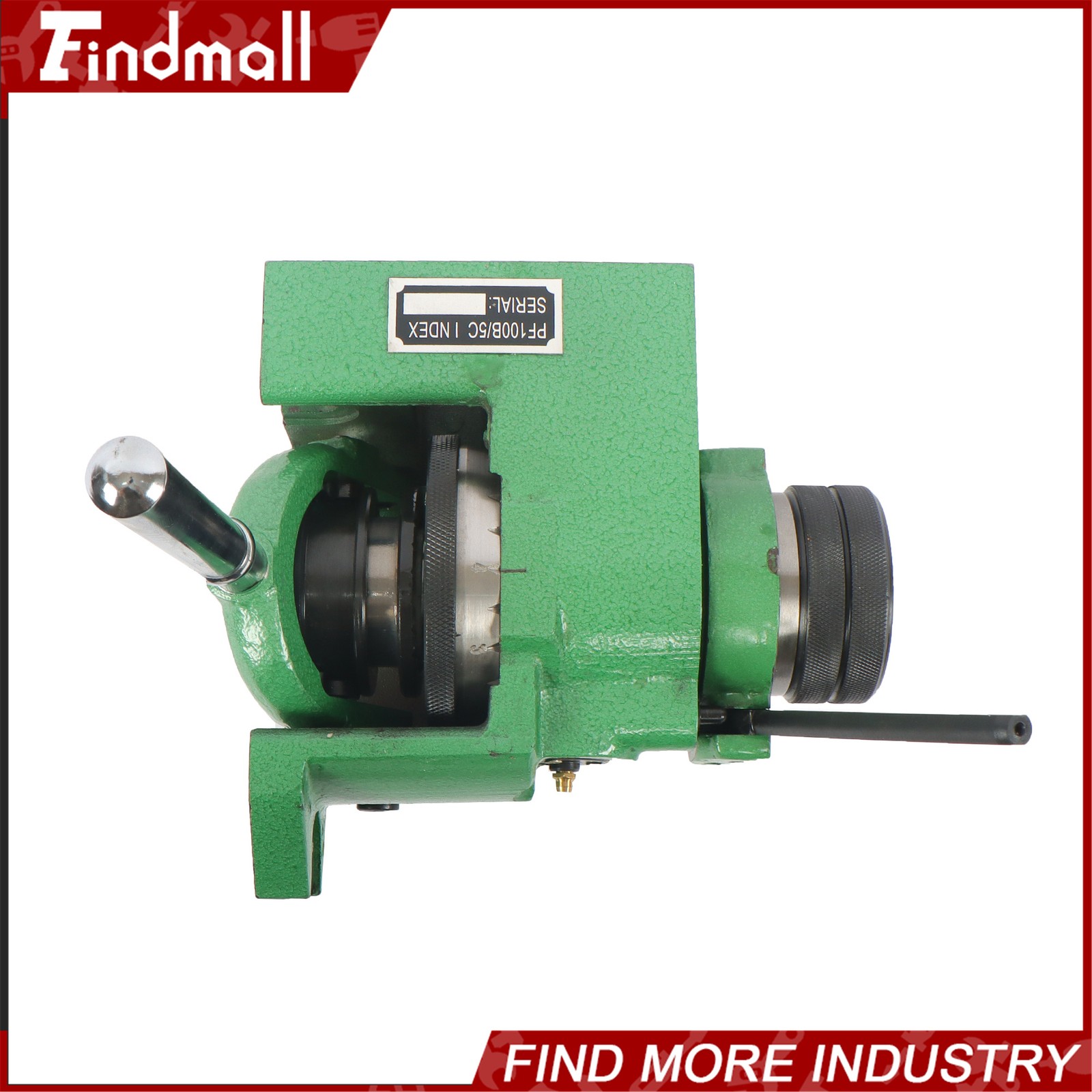 Findmall .0004" Thread 5C Collet Vertical Horizontal Spin Index Fixture Milling