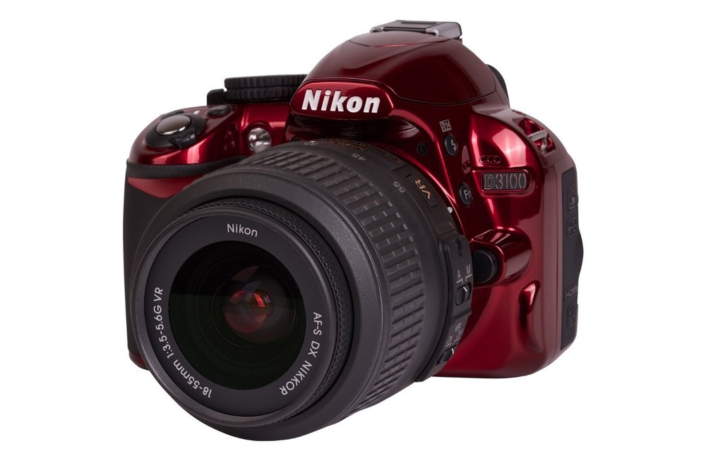 Nikon D3100 Digital Camera 14.20million Pixel Red Active D-Lighting Technology