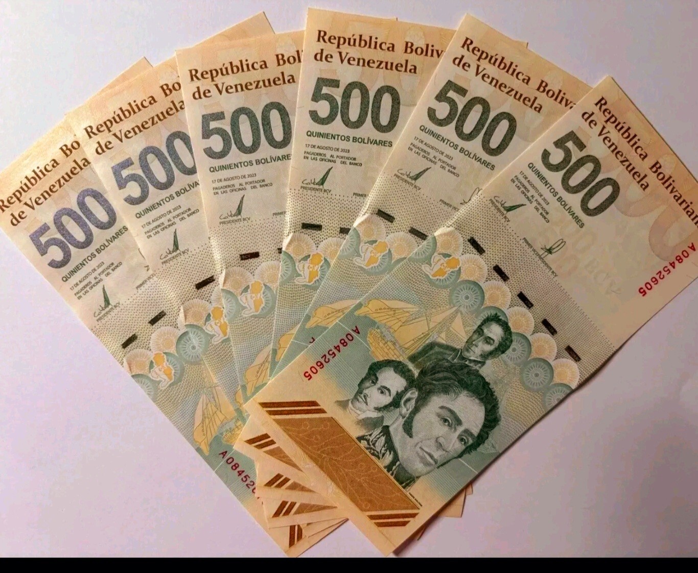 Venezuela 500 Bolívares Digitales 2024, P-121, NEW- 500 Million 5 PCS COA