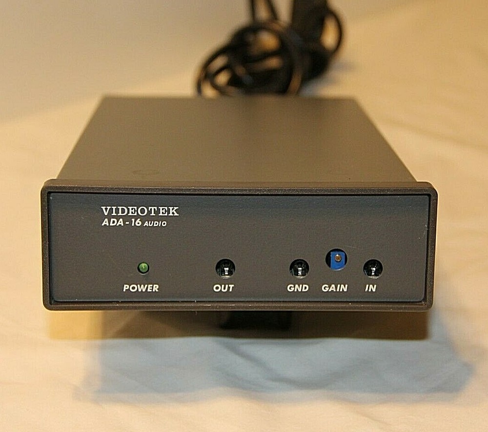 Videotek ADA-16 Audio Distribution Amplifier's