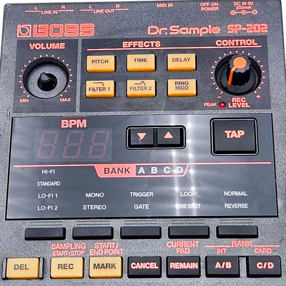 BOSS SP-202 Dr. Sample Sampler Looper Drum Machine Roland Working Good Condition