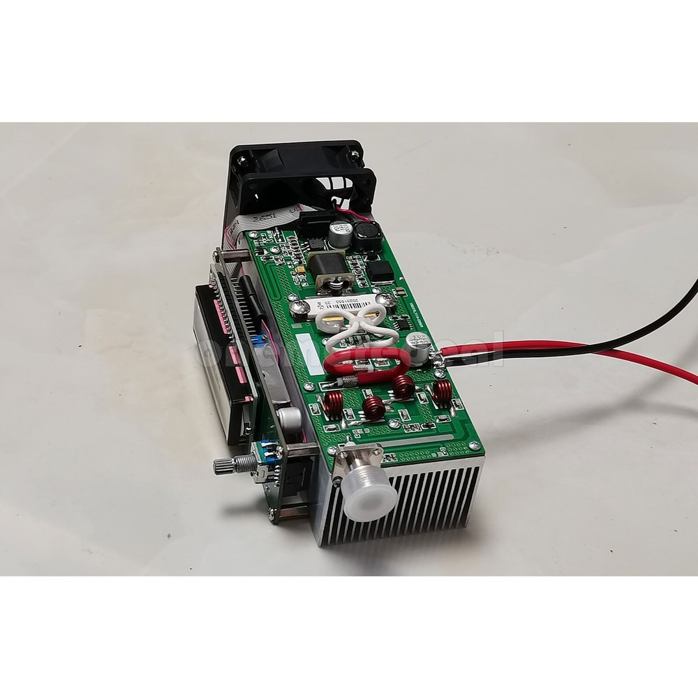 0-150W 83-108MHz Adjustable Stereo FM Transmitter+Protect for Ham Radio Station