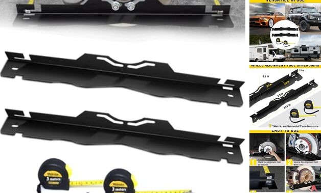 Heavyweight Toe Alignment Tool, Black Wheel Alignment Tool, Wheel Angle