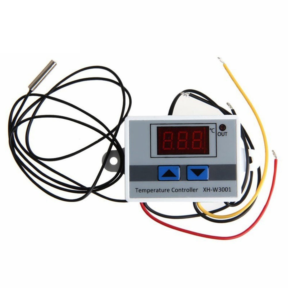 LED Temperature Controller Thermostat Switch Thermometer 12/24/220V