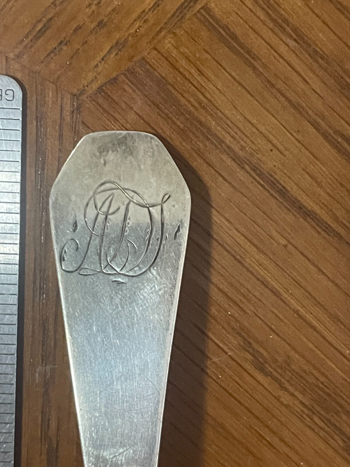 W. Moulton Coin Silver Spoon 29 g
