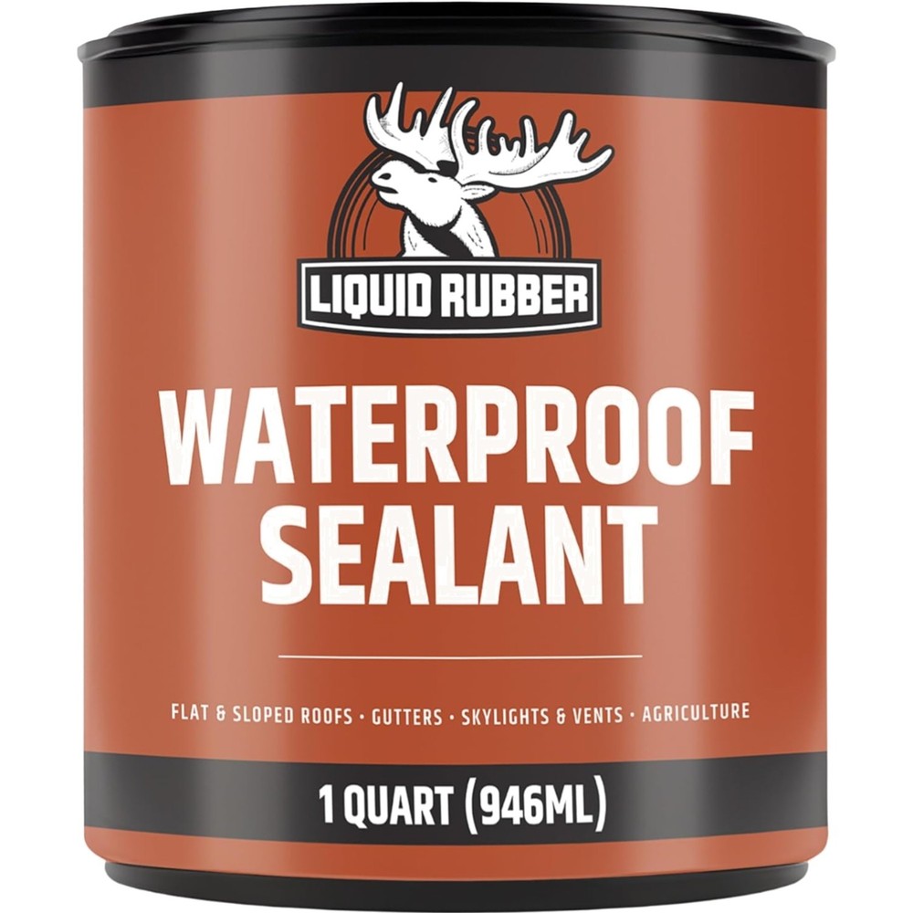1 Quart Water-Based Waterproof Sealant – Flexible Coating for All Surfaces