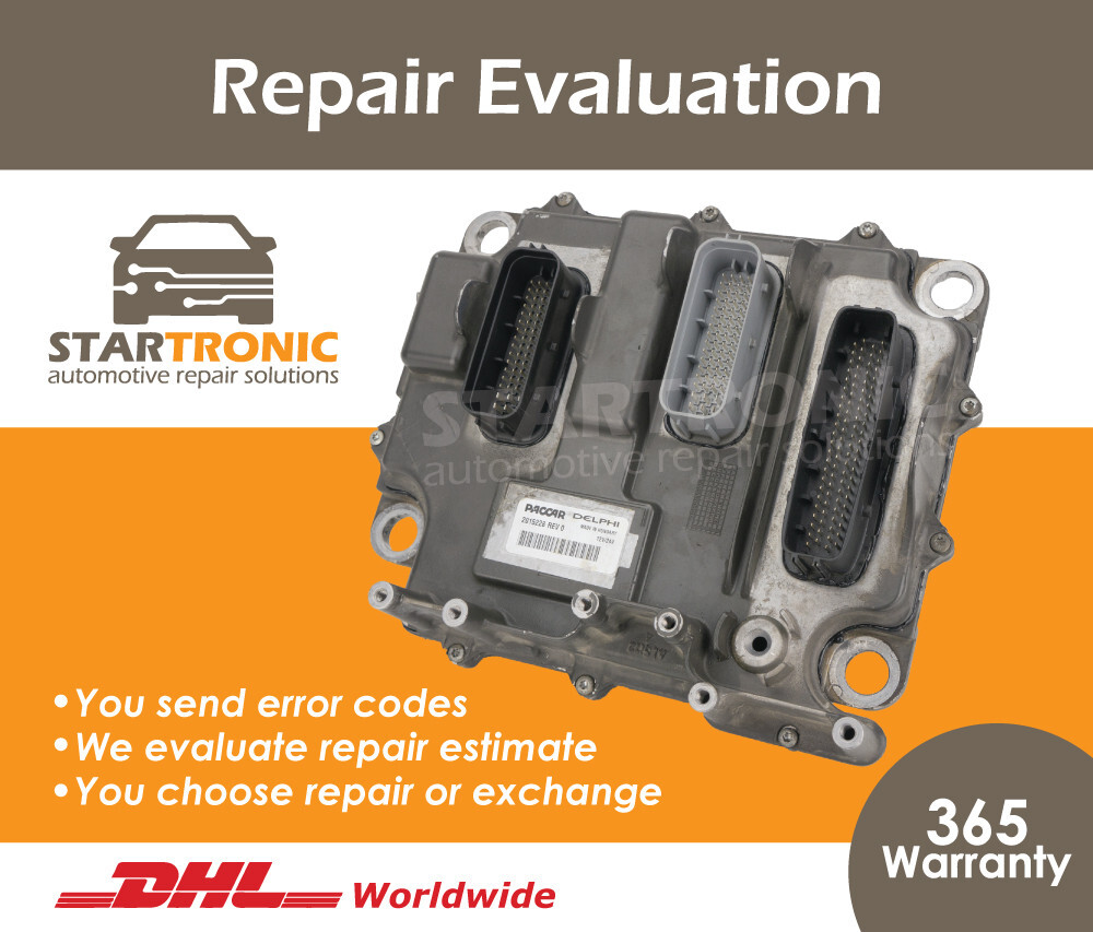 Engine Control Unit DAF XF 106 ECU Repair Evaluation