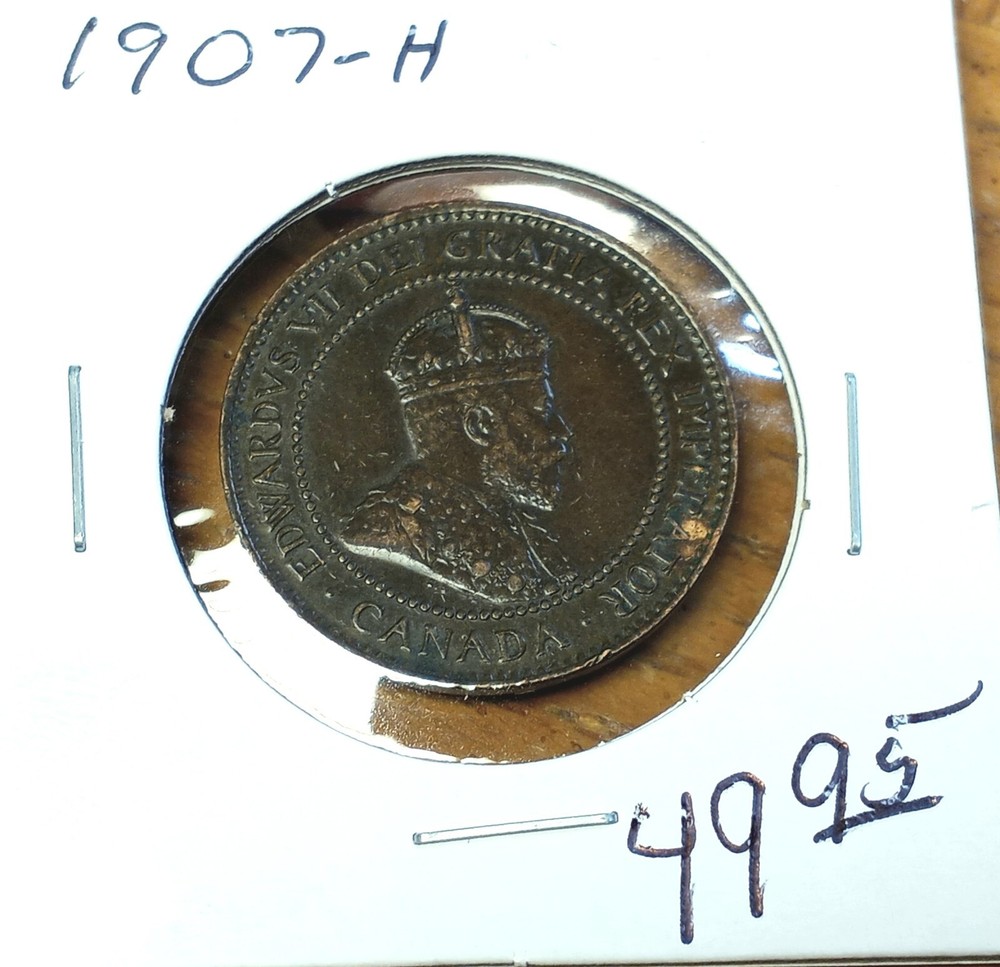 1907-H Canada Large Cent