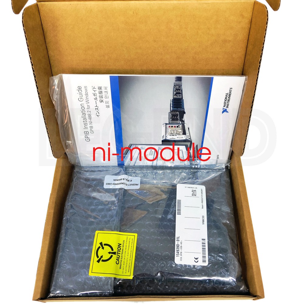 newNational Instruments GPIB-USB-HS+ IEEE 488 Controller Analyzer 783368-01