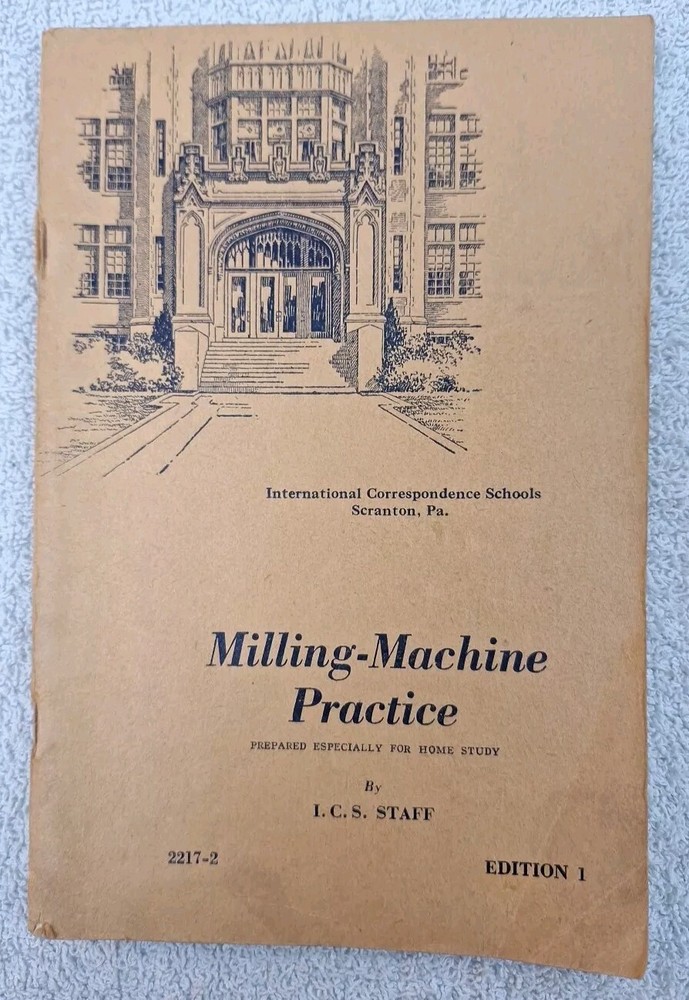 Milling-Machine Practice Edition 1/1948