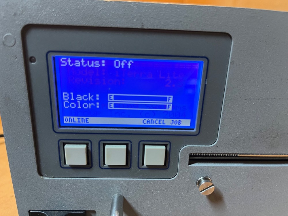 iSys iTerra Lite Printer