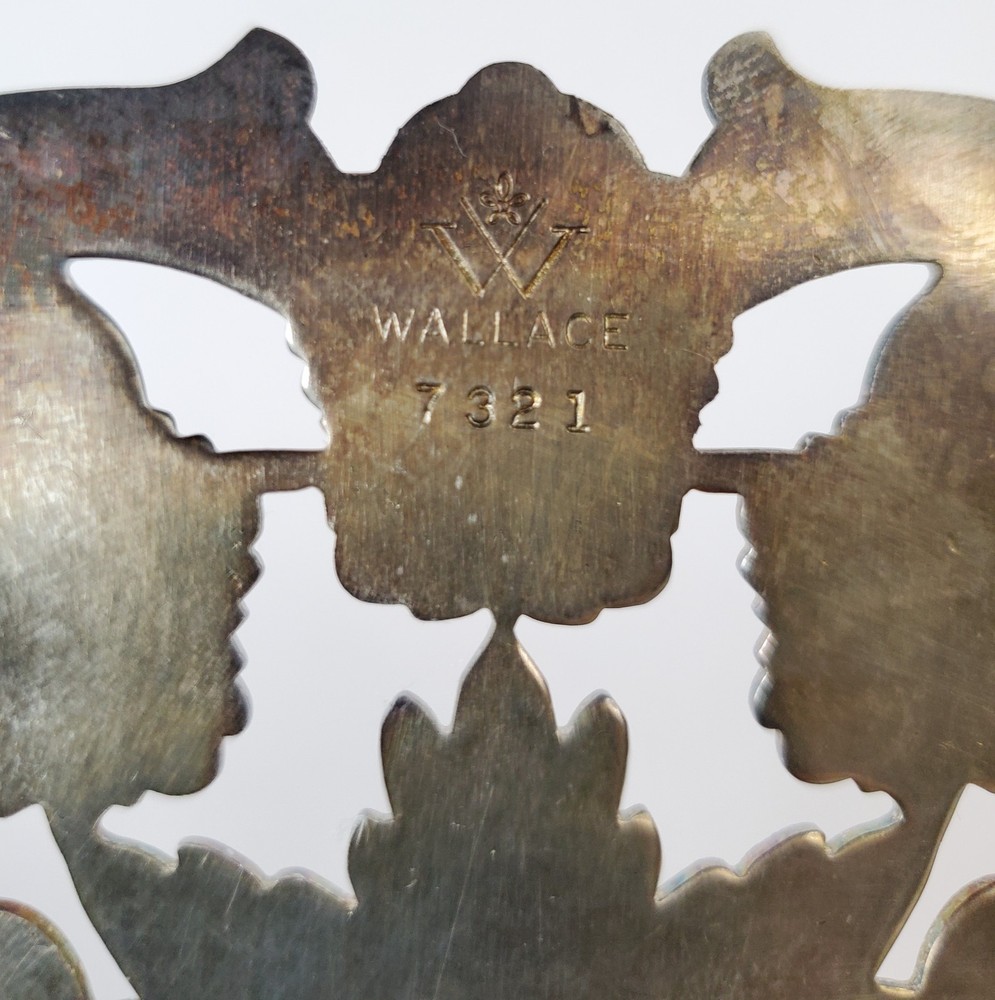 Silver Plated Wallace Trivet Pot Holder