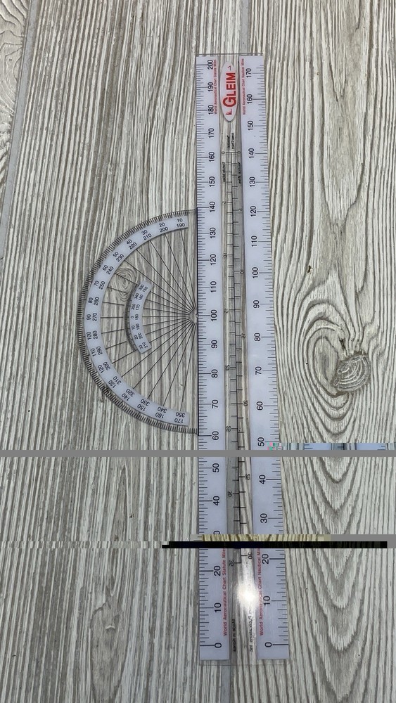 Gleim Aviation Flight Computer and Gleim Navigational Plotter 2007