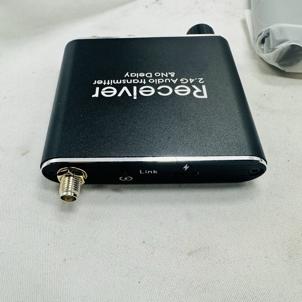 2.4Ghz Wireless Audio Transmitter Receiver, 160 ft Long Range Low Latency - New