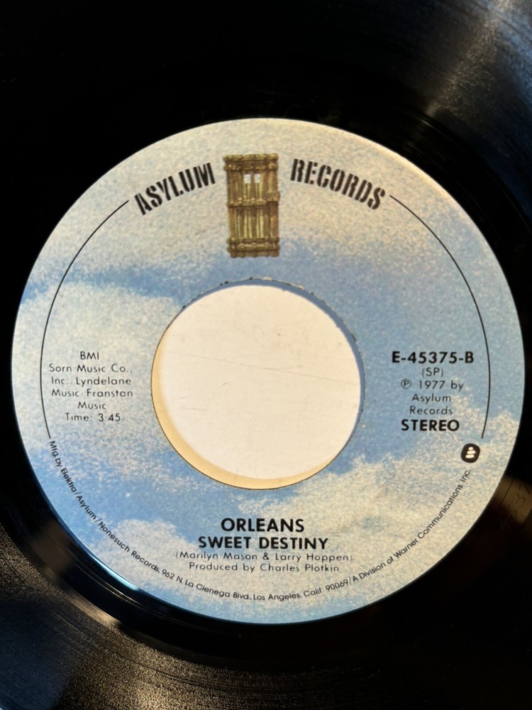 Orleans “Reach” Asylum 7” 45 Strong VG+