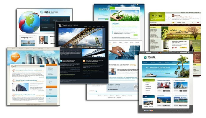 Professional Four Pages WordPress website with One or Two Hosting
