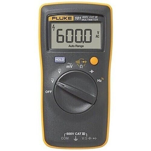 FLUKE 101 Basic Digital Multimeter Pocket Portable AC DC Volt Tester