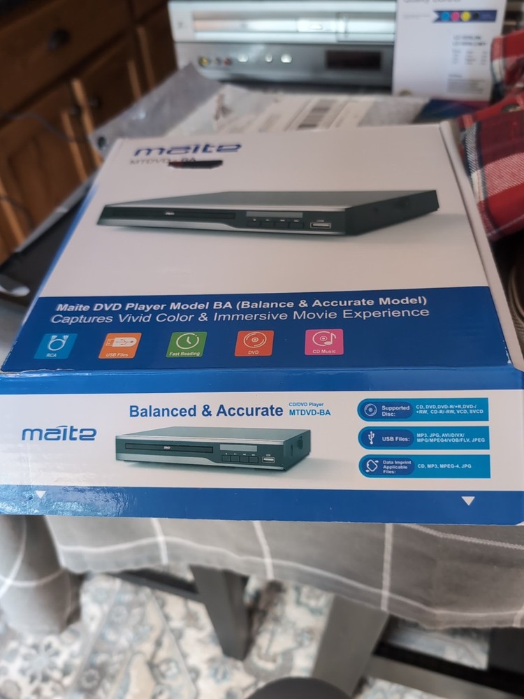 Mait2 MTDVD-BA CD/DVD Player. Tested. J2