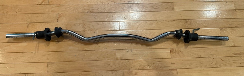 💙Vintage curl curling exercise bar  Barbell