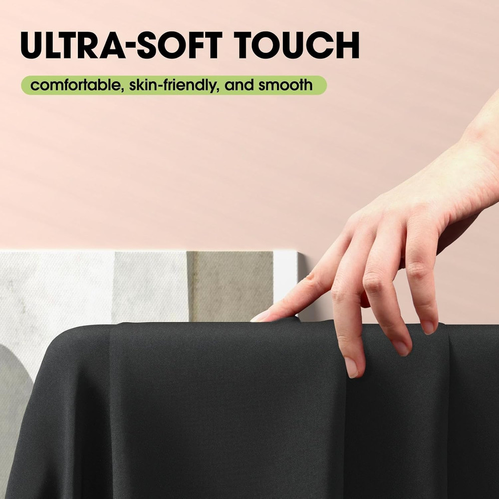 Table Cloth - Polyester Table Cloth for Rectangle Table, 60''X84'' Tablecloth, D