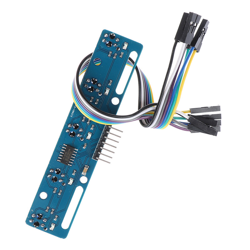 5 Channel Infrared Reflective Sensor Tcrt5000 Kit Barrier Line Track Module