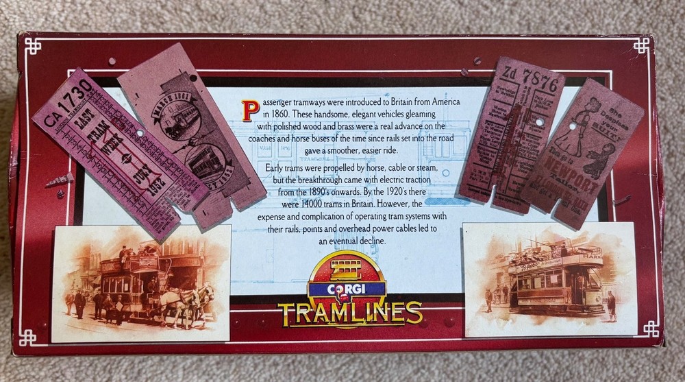 Corgi Tramlines - Martell