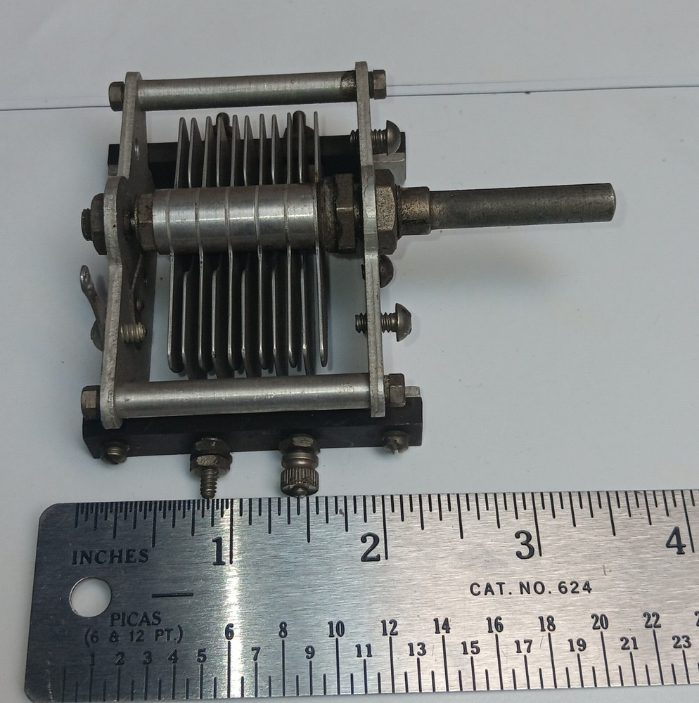 CARDWELL Condenser Variable Air Capacitor 410-b  50mmf