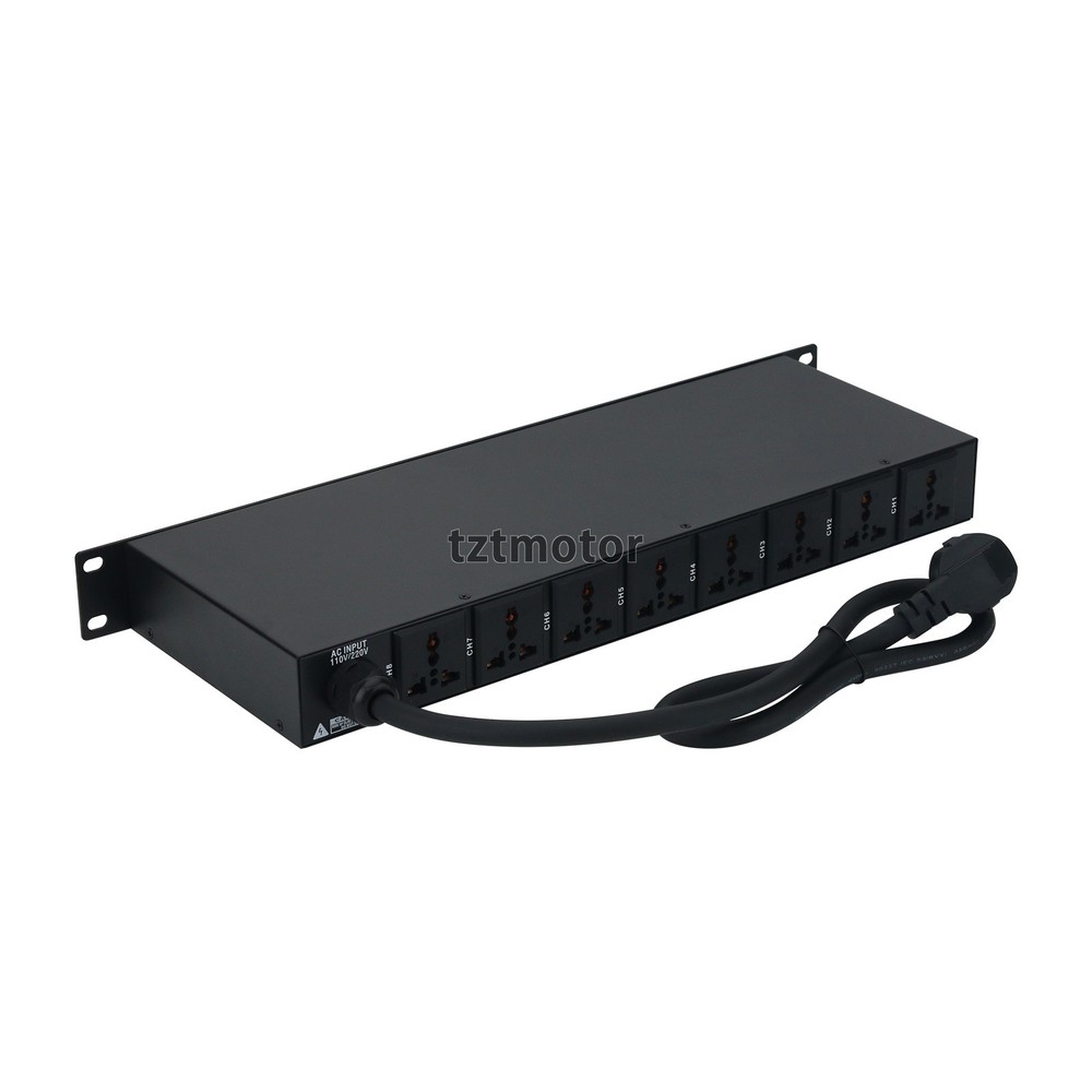 Intelligent Professional 8-CH Power Sequencer Controller Sequence Stage Manager