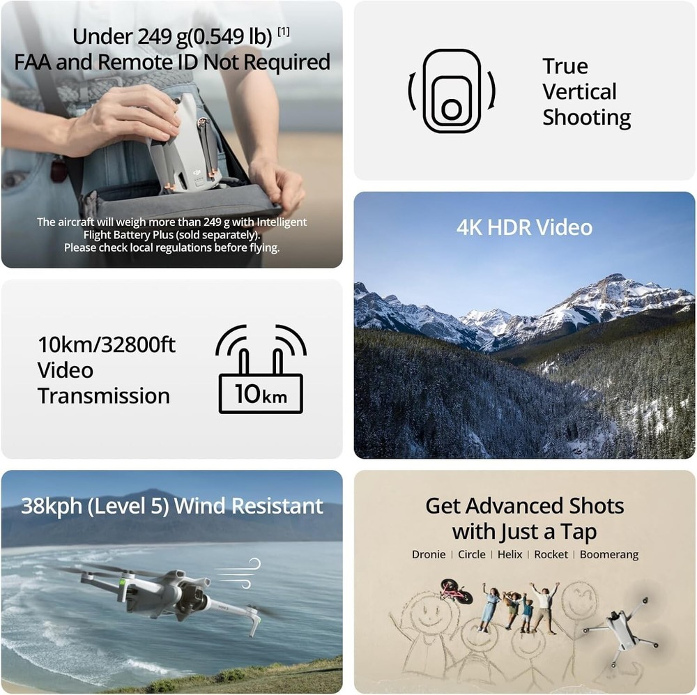 DJI Mini 3 Fly More Combo (DJI RC) USA