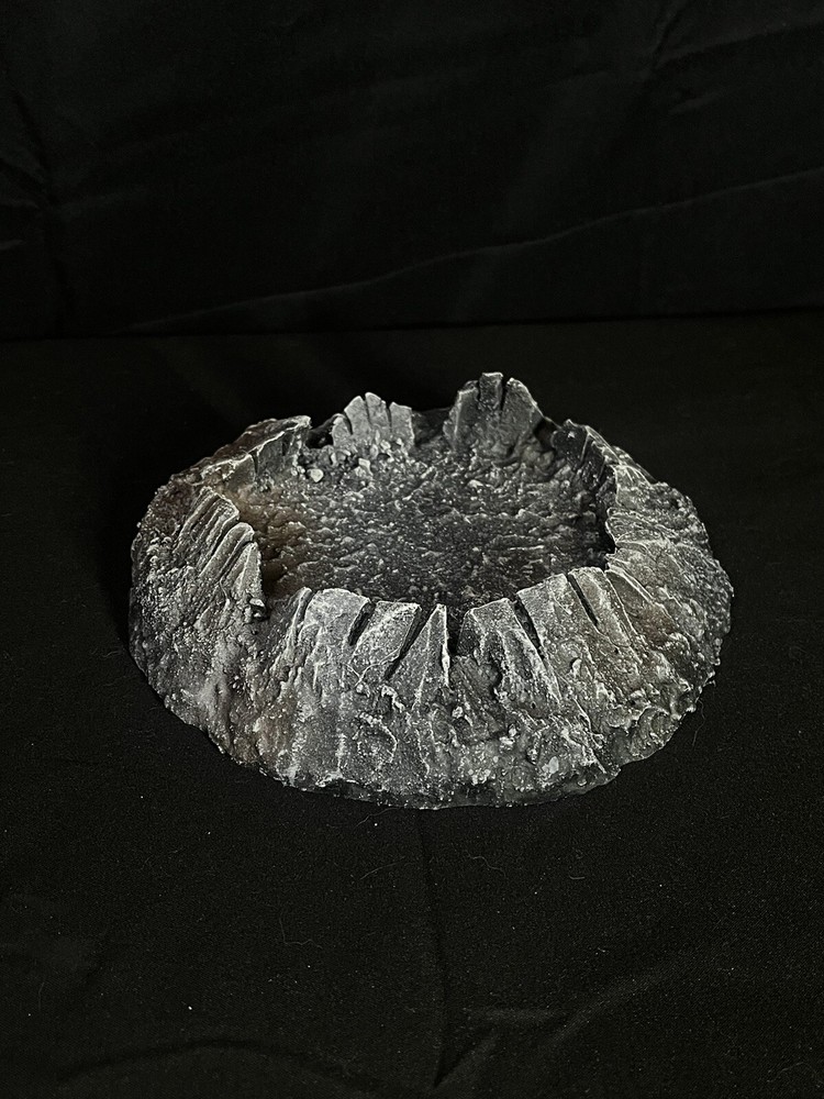 Wargaming Blast Craters Terrain Set Fully Painted Compatible With Warhammer 40k
