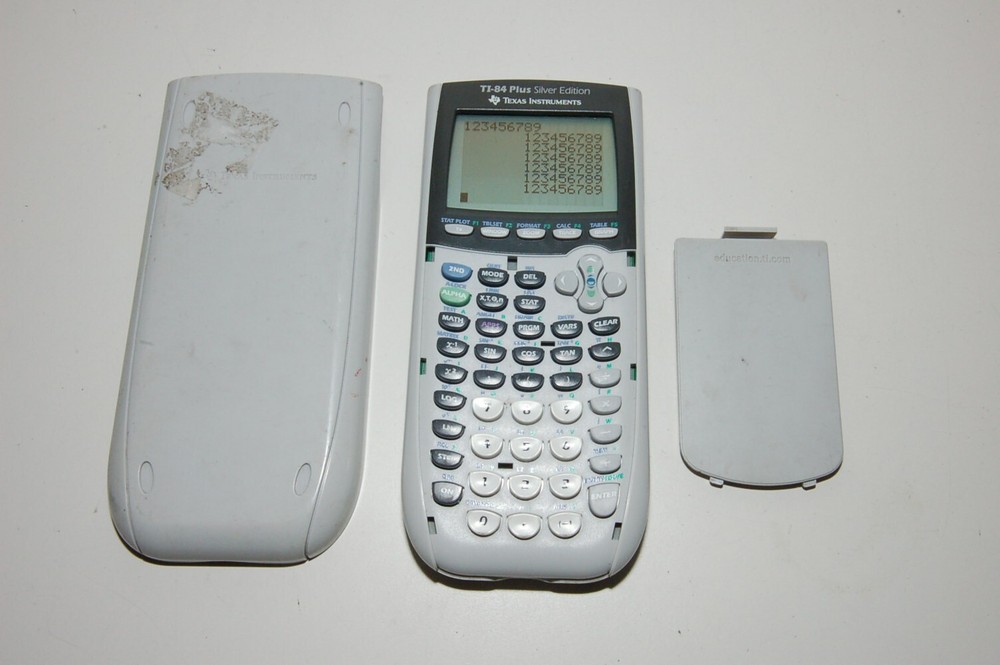 Texas Instruments TI-84+ Plus Silver Edition Graphing Calculator  (X)