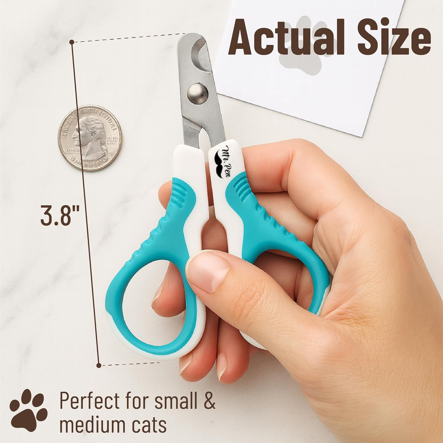 - Cat Nail Clipper, Pet Nail Trimmers, Kitten Claw Clippers, Easy to Use, Precis