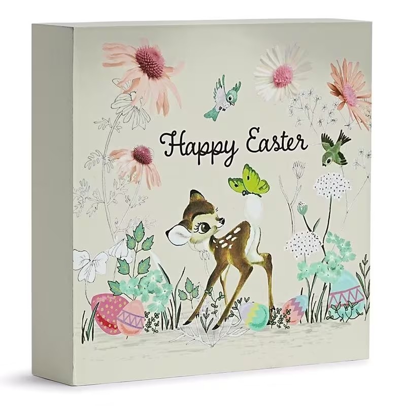 Disney Bambi Happy Easter Tabletop Decor 6"