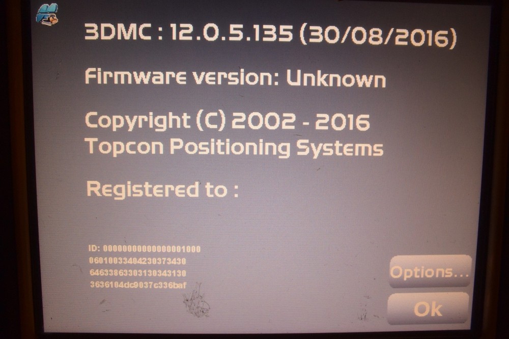 Topcon SmartGrade Control Panel Model GX-55 MANY OPTIONS #874