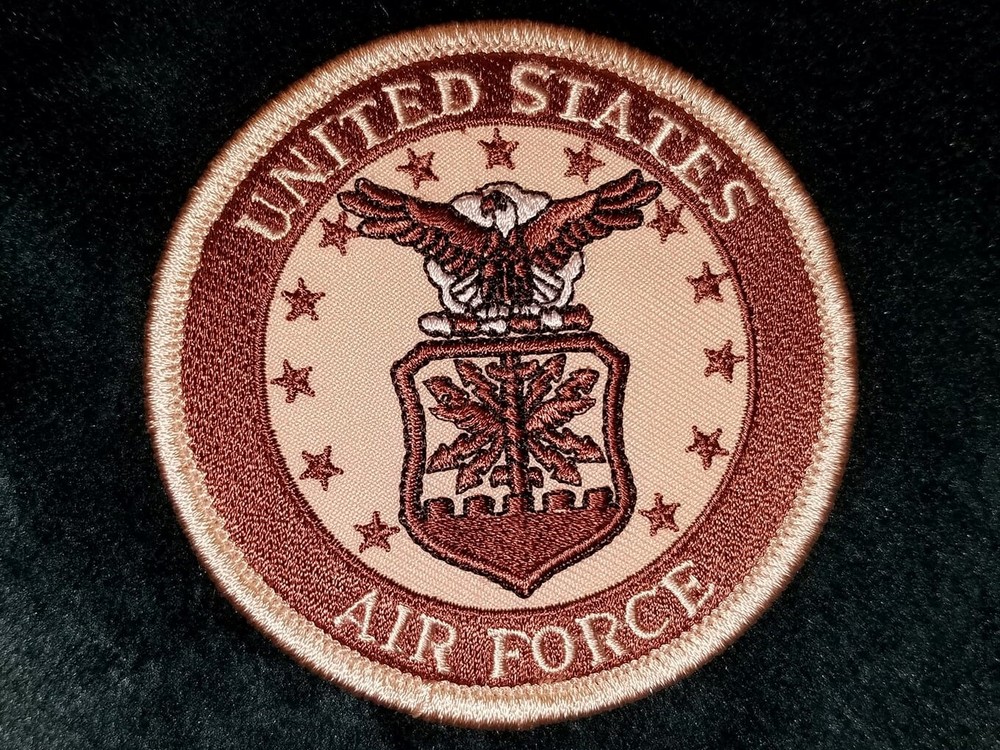 U.S. Air Force 3" Desert Tan Embroidered Patch