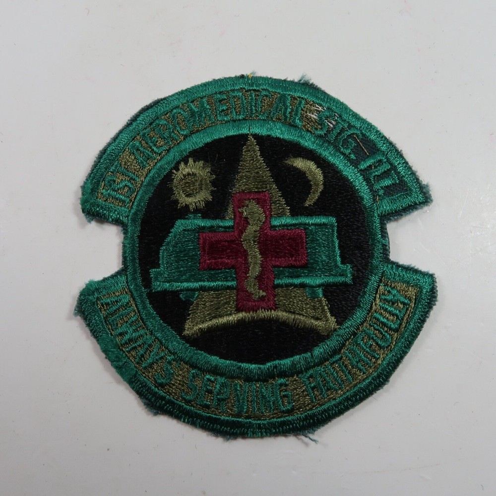 US Air Force 1st Aeromedical Staging Flight Patch USAF