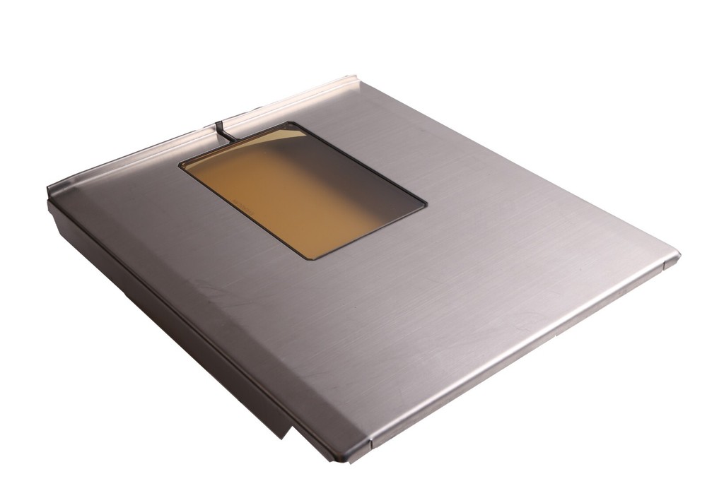 Top Plate Assembly, Everscan Glass, Plastic Bottom for 7878 Scanners
