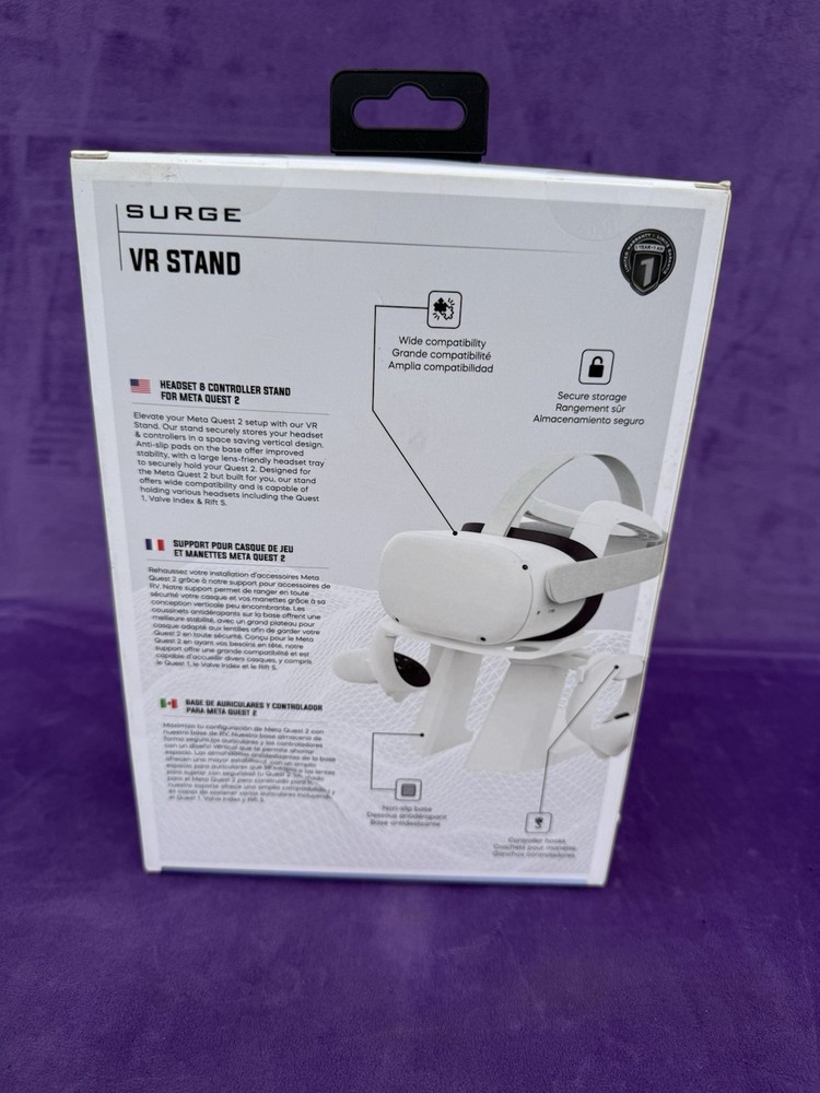 Universal VR System Dock, Headset & Controller Stand New