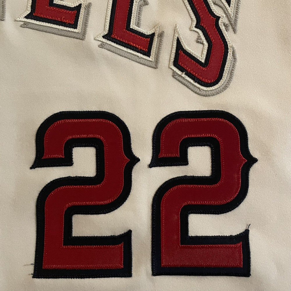 David Eckstein Signed Rawlings Anaheim Angels Authentic Jersey MLB COA 2002 WS