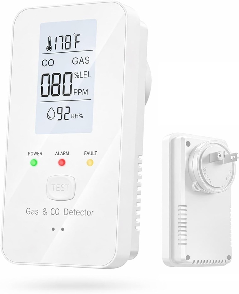 Steadfast haven co detector, 4-in-1 Detector with HD Screen